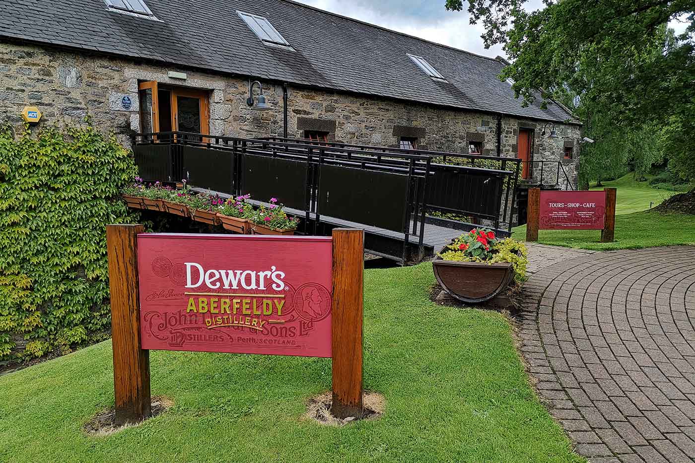 Dewar Aberfeldy Distillery